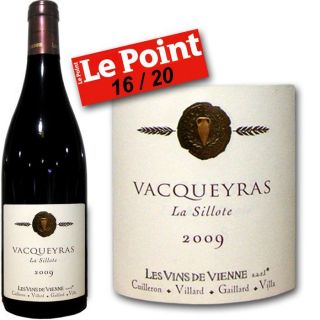 2009   Achat / Vente VIN ROUGE Vins de Vienne Vacqueyras 2009