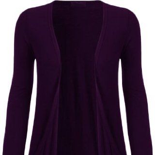 Women Sweaters Shrugs Purple