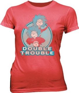 Dr. Seuss Double Trouble Thing 1 and Thing 2 Dusty Red