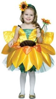 Toddler Girls Little Sunflower Halloween Costume Clothing