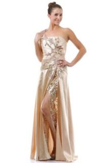 One Shoulder Dress New Elegant Prom Long Gown #27015