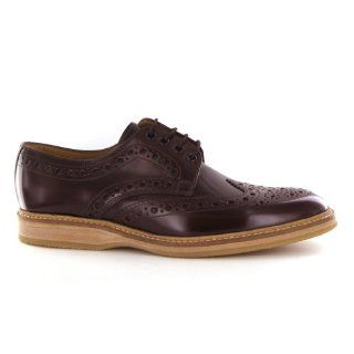 Loake Wedge Oxblood Leather Mens Shoes Shoes