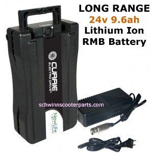 24 Volt RMB Lithium Ion (LiFePO4) LONG RANGE 9.6Ah Battery