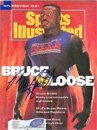Bruce Smith (Buffalo Bills) Sports Illustrated Magazine