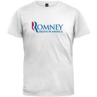 Mitt Romney   Believe In America T Shirt Clothing