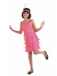Little Miss Flapper Costume   Child Large Clothing