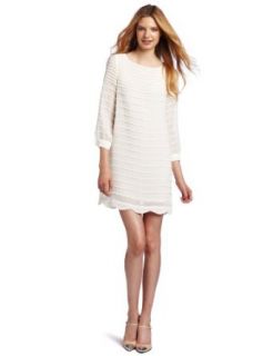 Rebecca Minkoff Womens Chloe Dress, Snow, 6 Clothing