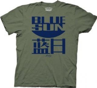 Joss Whedon Serenity Blue Sun Logo Mens T Shirt Clothing