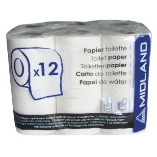 Papier toilette WC chimique 12 rouleaux   Achat / Vente PAPIER