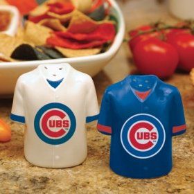 Chicago Cubs MLB Gameday Jersey Salt And Pepper Shakers
