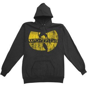 Rockabilia Wu Tang Clan Logo Pullover Hooded Sweatshirt