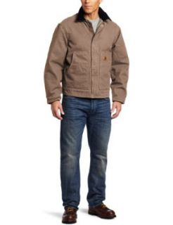Carhartt Mens Sandstone Dearborn Jacket Clothing
