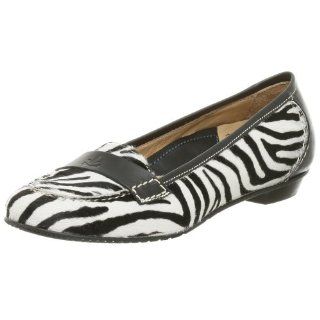 Lisa Haircalf Ballet Moccasin,Zebra Pony,35 EU (US Womens 5 M) Shoes