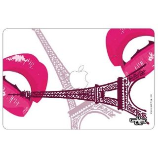 Paris Pink Cover MacBook   Cover pour MacBook 13  Autocollant
