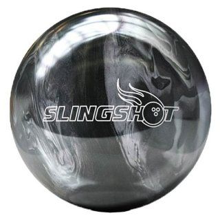Brunswick Slingshot Bowling Ball  Silver/Black Sports