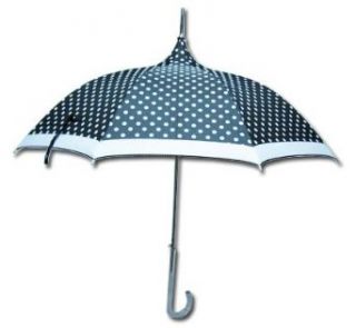 Black and White and Polka Dots All Over Parasol Umbrella