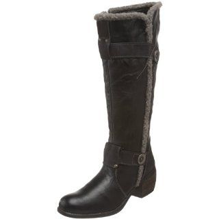 Co Womens Sala Shearling Knee High Boot,Black,36 M EU / 5 B(M) Shoes