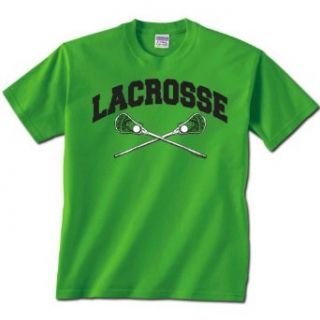 Lacrosse Crossed Sticks Short Sleeve Lacrosse T Shirt