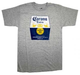 Mens Corona Extra Crest Heathered T shirt Clothing