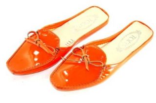 Bilbao Sabot With Tie Orange Slide Shoes Size 37/US 7 2IU404 Shoes