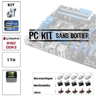 PC Kit Gaming Intel Core i7 2600K 1To 8Go   Achat / Vente PC EN KIT PC