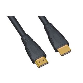 CABLE HDMI version 1.4 (compatible 3D) mâle / mâle. Longueur  20