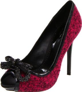  Bourne Womens Kathryn Platform Pump,Cerise,40 EU/9 M US Shoes