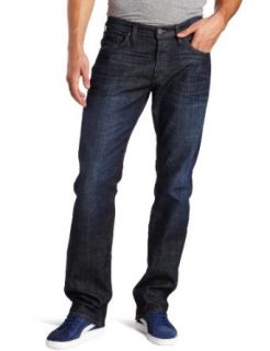  James Jeans Mens Travis Straight Leg, Dry Indigo, 40 Clothing