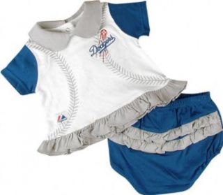 Los Angeles Dodgers Baseball Baby Two Piece Outfit   3/6