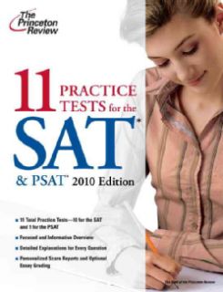11 Practice Tests for the Sat & Psat, 2010 (Paperback)