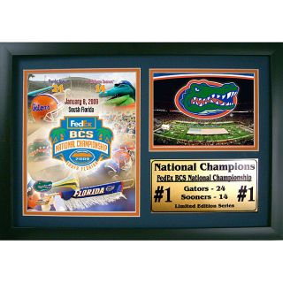 Florida Gators 2008 Champions 12x18 Framed Print with Photo