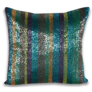 Marlo Lorenz Trista All Over Beaded 14 inch Decorative Pillow Today $