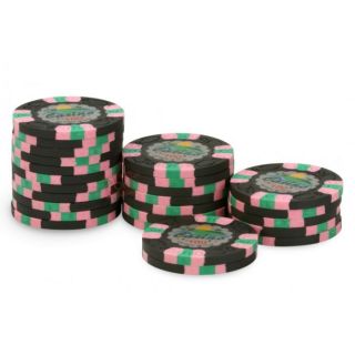 Rouleau 25 jetons Casino Joker 100 noir   Rouleau de 25 jetons de