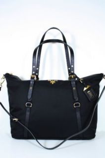 Prada Handbags Black Tessuto BR4253 Clothing