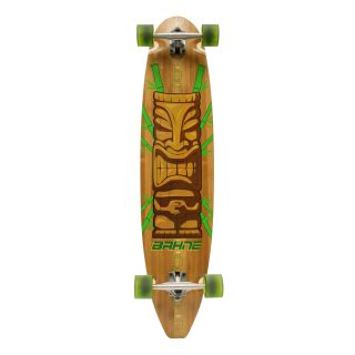 Bahne Artisan Bamboo and Maple Tropical Tiki Deluxe Longboard Today $