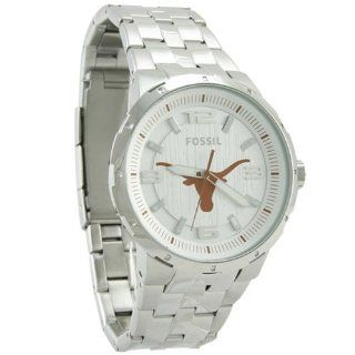 Fossil Texas Longhorns Stainless Steel Automatic Movement