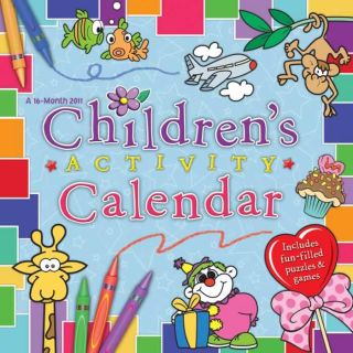 Childrens Activity Calendar 2011 Wall Calendar