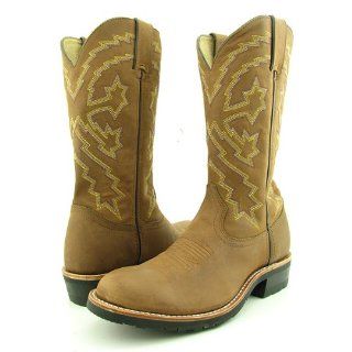 Mens Durango 12 Western Work Boots TAN 8.5 (2E) Shoes