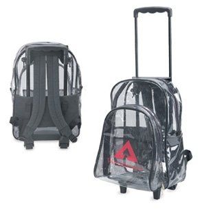 Clear Backpack With Wheels Shoes