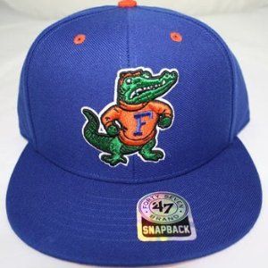 Florida Gators 47 Brand Vintage Oath MVP Royal Snap back