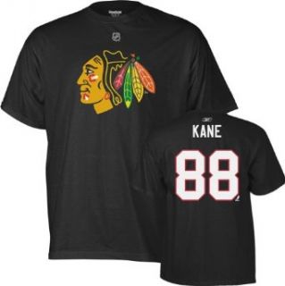 Chicago Blackhawks Patrick Kane Reebok Black T Shirt