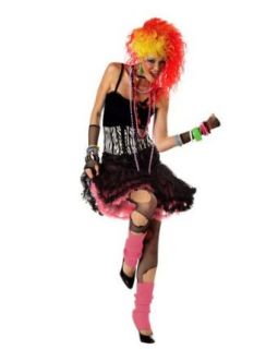 80s Party Girl Womens Halloween Costume Clothing