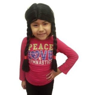 Child Native American Girl Wig Clothing