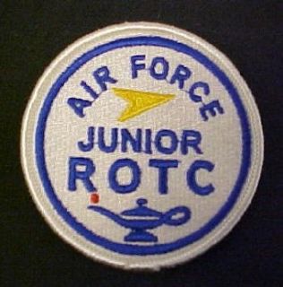 Air Force JROTC Patch (Round) Full Color Clothing
