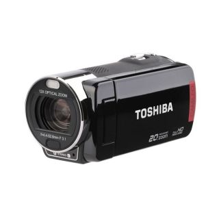 Caméscope Toshiba Camileo X200 black   Achat / Vente CAMESCOPE