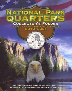 National Park Quarters Collectors Folder 2010 2021 Philadelphia and