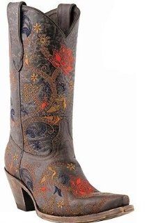 Lucchese 1883 Gardenia Floral Calf M5026 Womens Shoes
