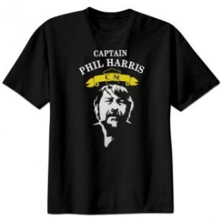 Deadliest Catch Captain Phil Harris T Shirt   Black