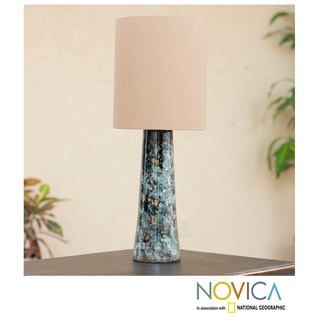Ceramic Maple Forest Lamp (Mexico)