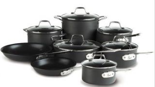 by All Clad Hard Anodized 14 piece Cookware Set
